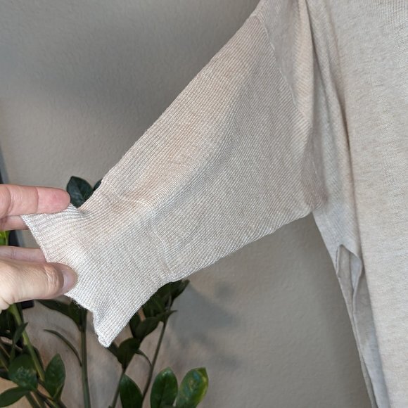 Oak and Fort‎ Cardigan Light Pink Size Medium - Picture 5 of 8